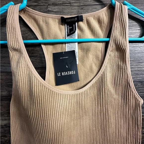 Forever 21 Tan Ribbed Bodysuit - Picture 5 of 6
